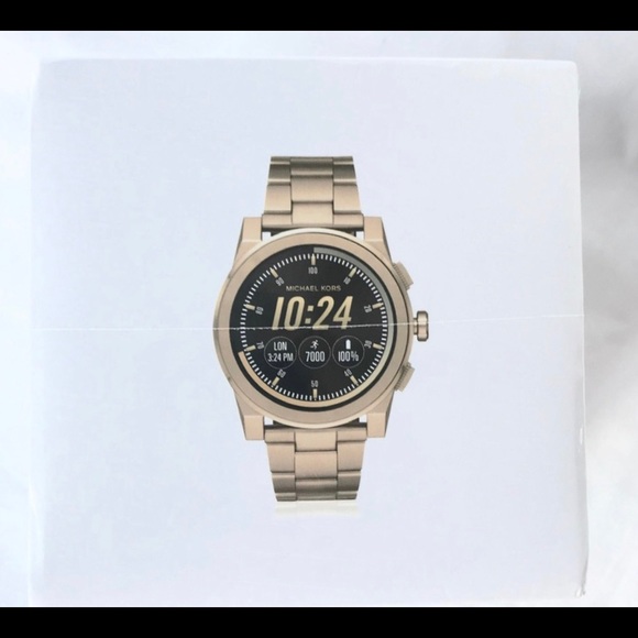 Michael Kors Grayson Smartwatch gold time - Picture 6 of 8